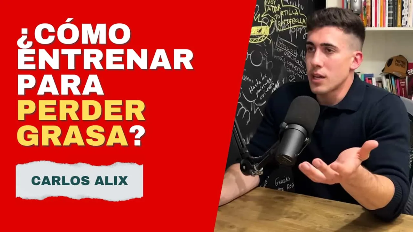 cover for Carlos Alix, científico culturista: "Cómo hay que entrenar cuando queremos perder grasa: Exactamente igual que cuando queremos ganar masa muscular"